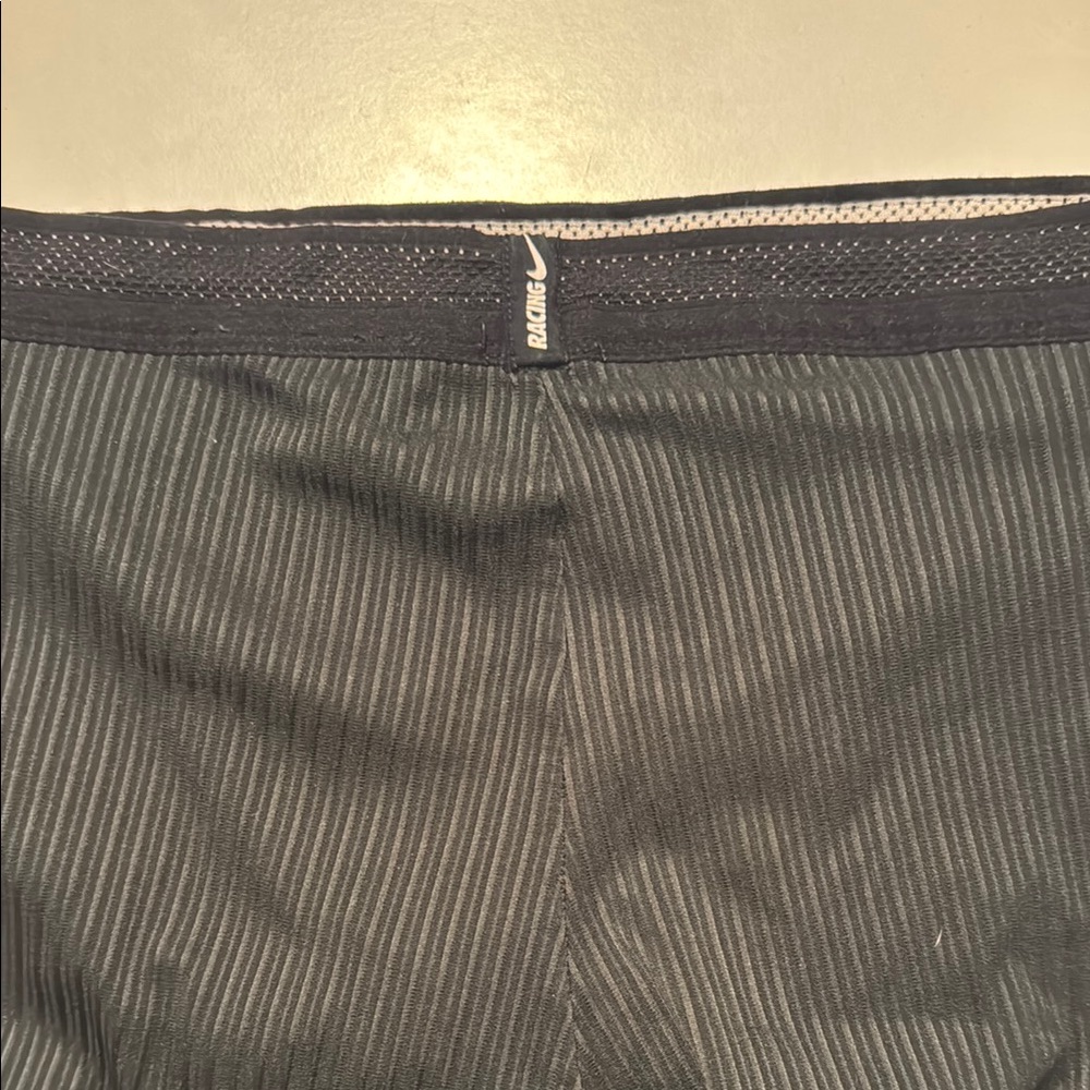 Nike Men's Black Aeroswift Half Tights - Picture 3 of 4
